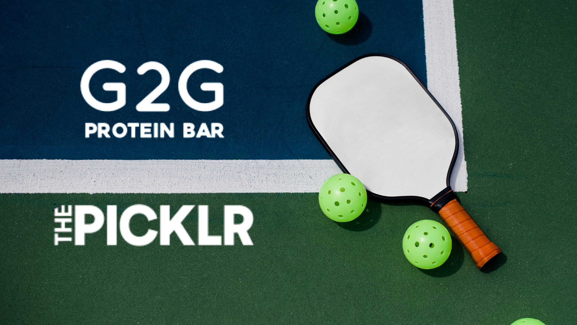 G2G Named Official Protein Bar of The Picklr in New Partnership